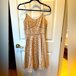 Venus eyelet dress.